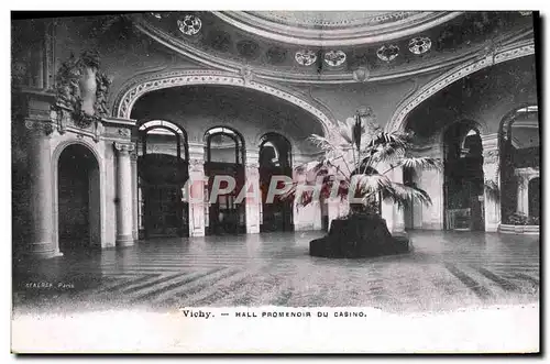 Cartes postales Vichy Hall Promenoir Du Casino