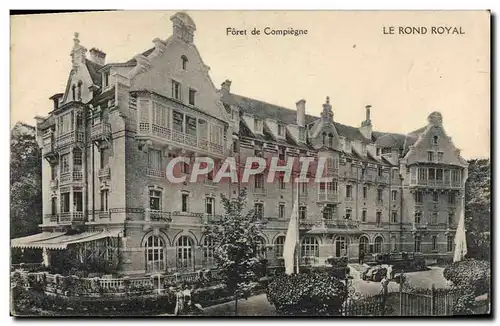 Cartes postales Foret de Compiegne Le Rond Royal