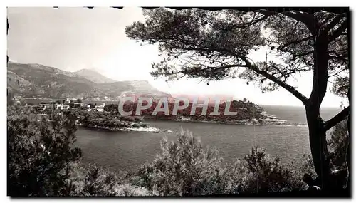 Cartes postales moderne Saint Jean Cap Ferrat Vue Sur Saint Hosplace Cap d&#39Ail et la tete de chien