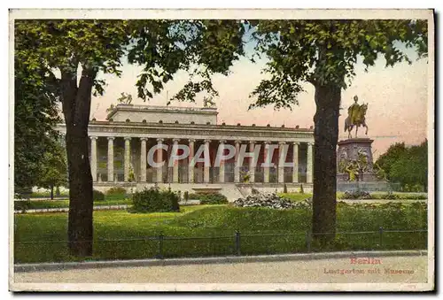 Cartes postales Berlin Lustgarten mit museum