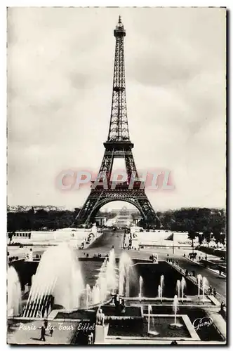 Cartes postales moderne Paris La Tour Eiffel