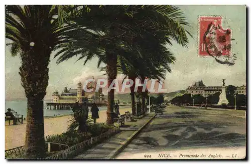 Cartes postales Nice Promenade des Anglais