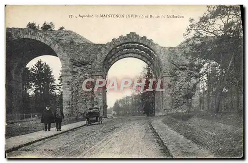 Cartes postales Nogent Le Rotrou Aqueduc de Maintenon et Route de Gallardon