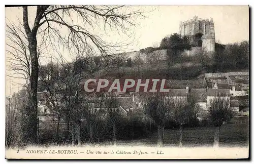 Cartes postales Nogent Le Rotrou Une Vue Sur le Chateau St Jean