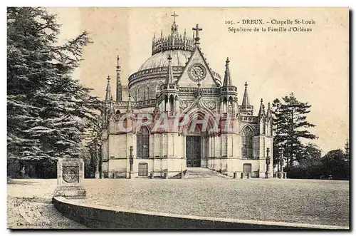 Ansichtskarte AK Dreux Chapelle St Louis Sepulture de la Famille d&#39Orleans