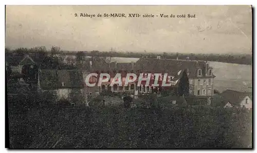 Cartes postales Abbaye de St Maur Vue Du Cote Sud