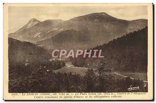 Cartes postales Le Lioran Le Puits Griou source de l&#39Allagnon