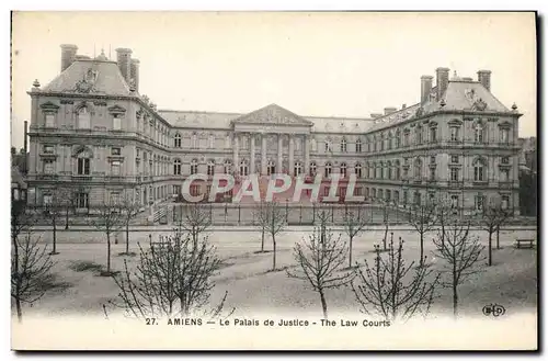 Ansichtskarte AK Amiens Le Palais de Justice