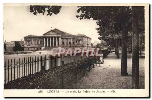 Cartes postales Angers Le Mail Le Palais de Justice