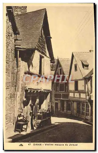 Cartes postales Dinan Vieilles Maisons du Jersual