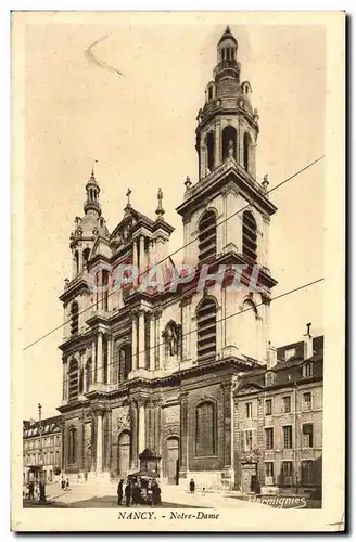 Cartes postales Nancy Notre Dame