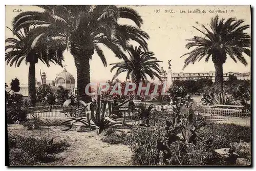 Cartes postales Nice Les Jardins du Roi Albert 1er