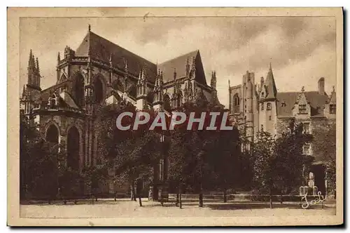 Ansichtskarte AK Nantes Chevet et Cote Nord de la Cathedrale La porte Sainte Pierre