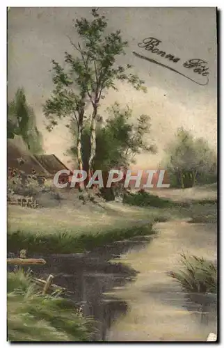 Cartes postales Fantaisie Bonne fete