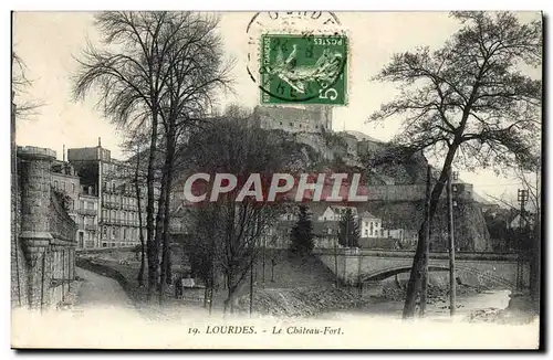 Cartes postales Lourdes Le Chateau Fort