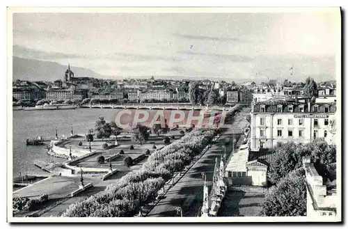 Cartes postales Geneve Hotel d&#39Angleterre