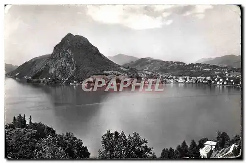 Cartes postales moderne Lago di Lugano Monte Salvatore