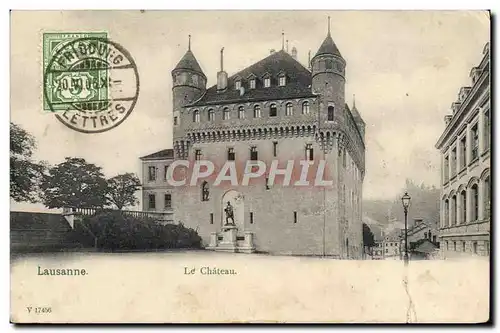 Cartes postales Lausanne Le Chateau
