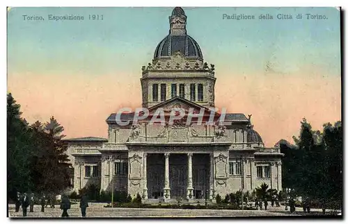 Cartes postales moderne Torino Esposizione 1911 Padiglione della Citta di Torino