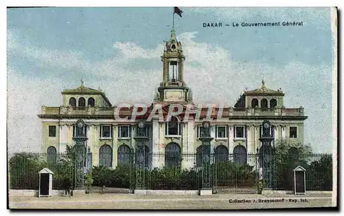 Cartes postales Dakar Le Gouvernement General