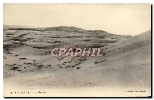 Cartes postales Ain Sefra Les dunes