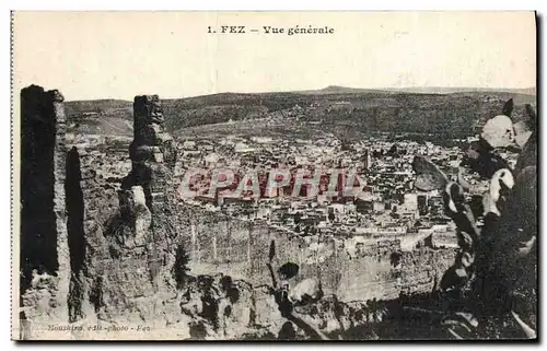 Cartes postales Fez Vue Generale