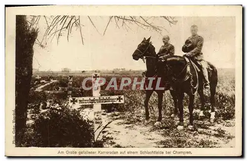 Cartes postales Soldats Allemands militaria