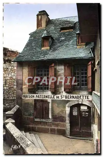 Cartes postales moderne Lourdes Maison Paternelle de Ste Bernadette Soubirous