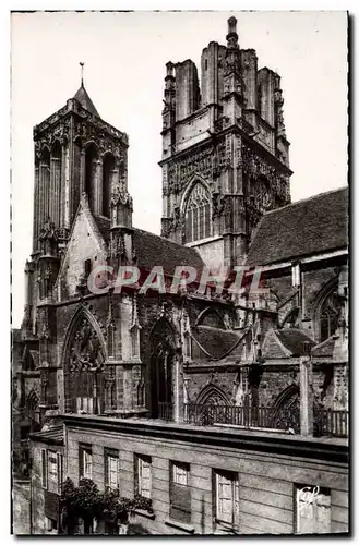 Cartes postales moderne Caen L'Eglise Saint Jean et la Tour penchee