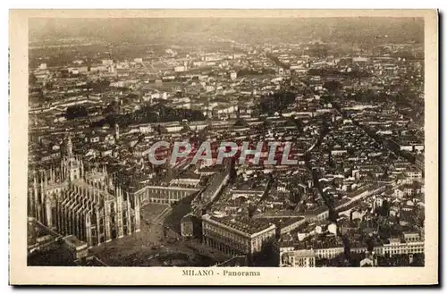 Cartes postales Milano Panorama