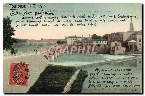 Cartes postales Toulouse La Garonne