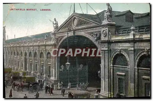 Cartes postales London Gmithfield Market