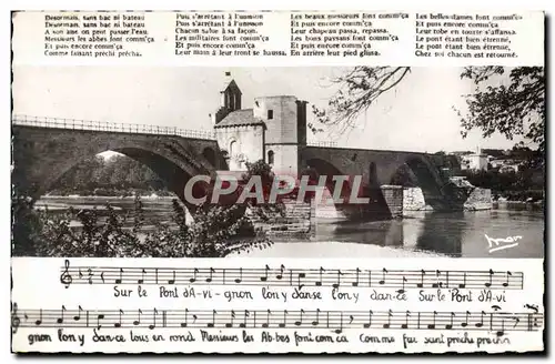 Cartes postales moderne Pont d&#39Avignon
