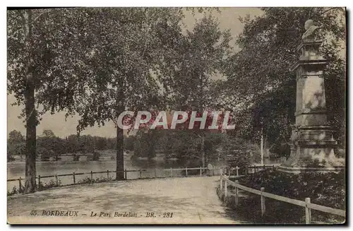 Cartes postales Bordeaux Le Parc Bordelais