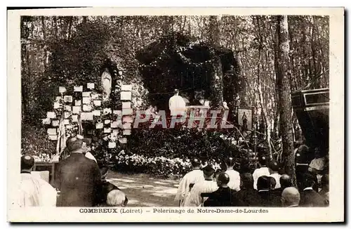 Cartes postales Combreux Pelerinage De Notre Dame De Lourdes