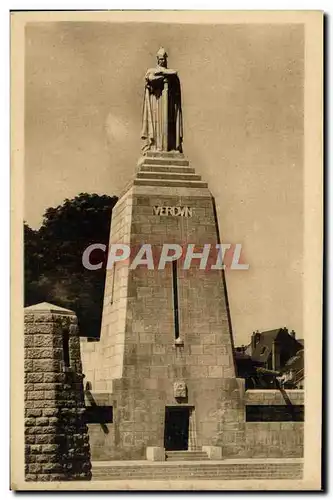 Cartes postales Monument A La Victoire Et Aux Soldats Verdun Militaria