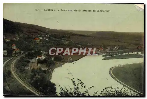 Cartes postales Lustin Le Panorama De La Terrasse Du Sanatorium
