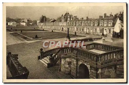 Cartes postales Palais De Fontainebleau Cour des adieux