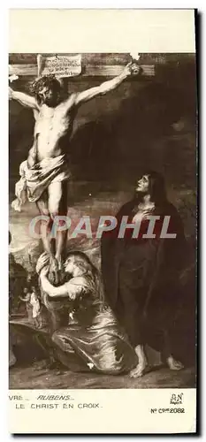 Cartes postales Rubens Le Christ En Croix Musee du Louvre Paris