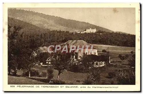 Cartes postales Pelerinage De Tierenbach Et Ste Anne pres du Hartmannswilelrkopf