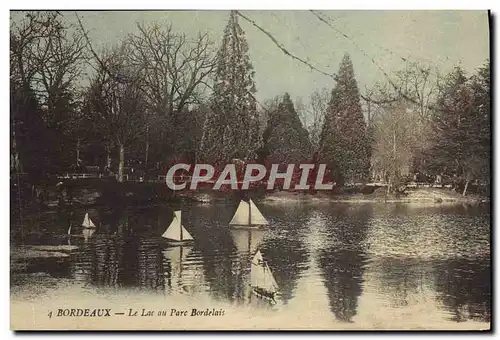 Ansichtskarte AK Bordeaux Le Lac Au Parc Bordelais