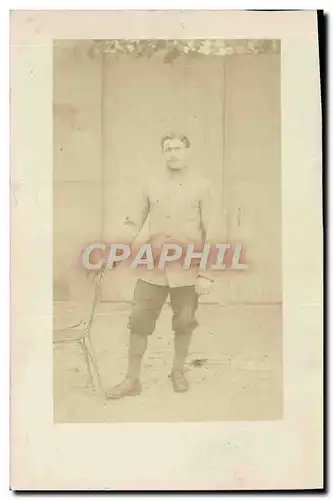 CARTE PHOTO Soldat Militaria