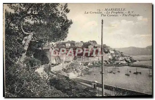 Cartes postales Marseille La Corniche Le Prophete