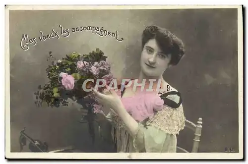 Cartes postales Fantaisie Femme