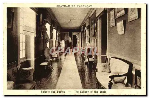 Cartes postales Chateau De Valencay Galerie des bustes