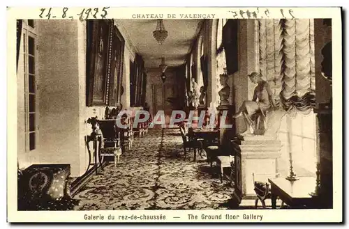 Cartes postales Chateau De Valencay Galerie du rez de chaussee