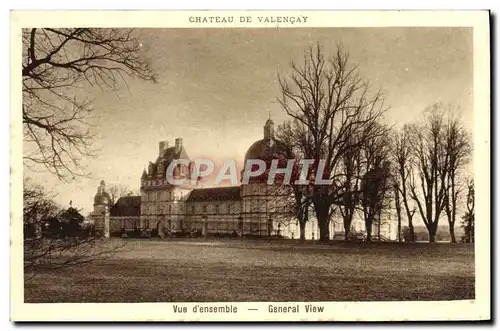 Cartes postales Chateau De Valencay Vue D&#39ensemble