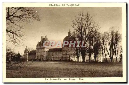 Cartes postales Chateau De Valencay Vue D'ensemble