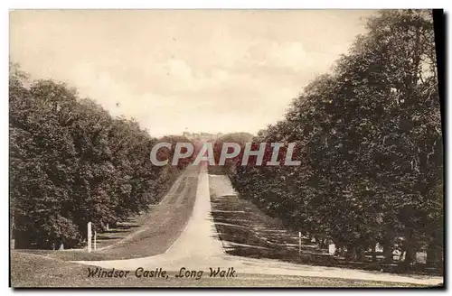 Cartes postales Windsor Castle Long Walk