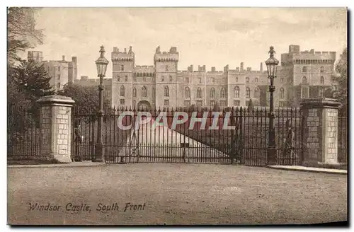Cartes postales Windsor Castle South Front